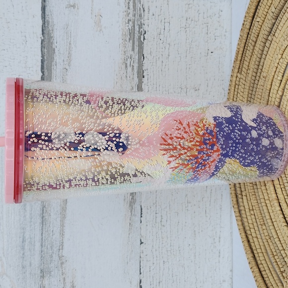 STARBUCKS CORAL REEF VENTI TUMBLER - Picture 5 of 11